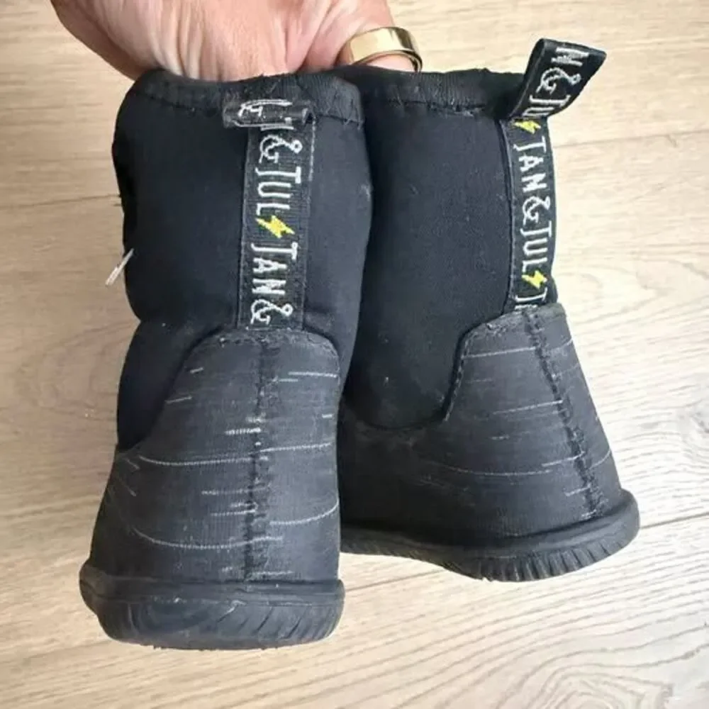 JAN & JUL Toddler Winter Boots Waterproof (Black Birch) size 6 toddler